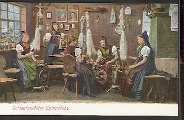 Schwarzwälder Spinnstube.