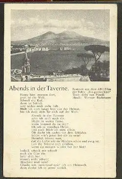 Abends in der Taverne, Aldo von Pinelli. Aus dem Film Ein ganzer Kerl