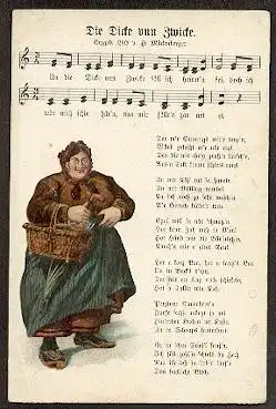 Die Dicke vun Zwicke Erzgebirger Lied v. H. Mückenberger.