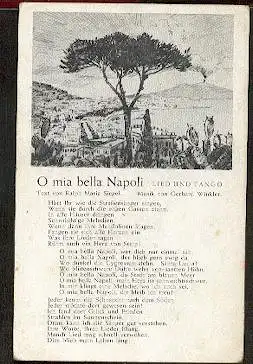 O mia bella Napoli R. Siegel.