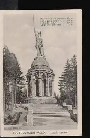 Teutoburger Wald. Hermanns Denkmal.