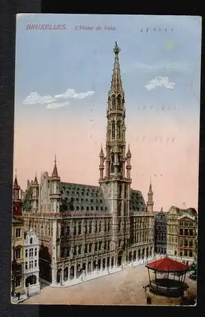 Brüssel. L&#039;Hotel de Ville.