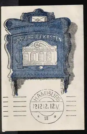 Ein PostKuriosum. 12.12.1912.