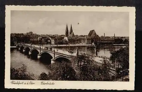 Frankfurt. Oder. Oderbrücke.