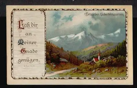 Herzlichen Geburtstagsgruss.