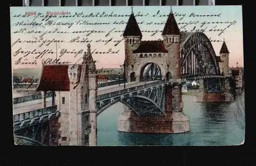 Bonn. Rheinbrücke.