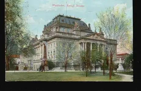 Wiesbaden. König. Theater.