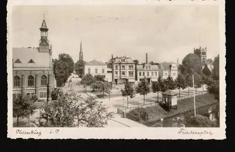 Oldenburg i. O. Friedensplatz.