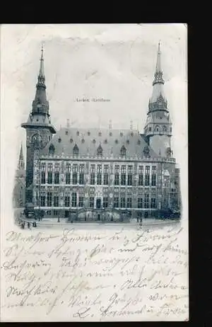 Aachen. Rathaus.