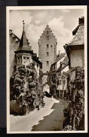 Meersburg am Bodensee. Partie beim Oberator.