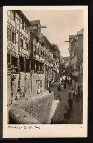 Meersburg am Bodensee. Die Steig.