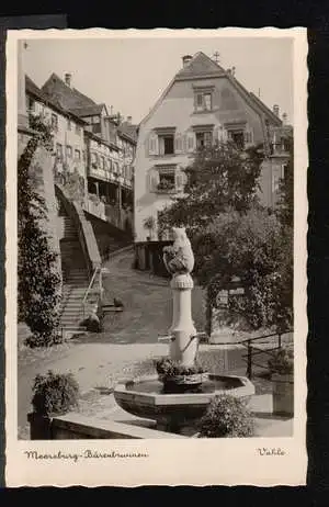 Meersburg am Bodensee. Bärenbrunnen.
