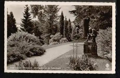 Insel Mainau Bodensee. Dornauszieher Schlosspark.