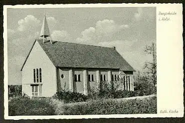 Bargteheide in Holstein. Katholische Kirche.