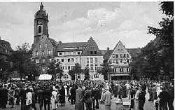 Jena.Marktplatz. Sonntagbummel in der Guten Stube