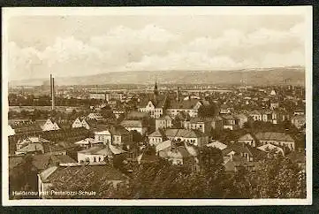 Heidenau mit Pestalozzi Schule.