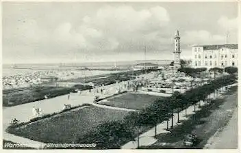 Warnemünde. Strandpromenade