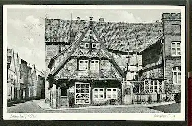 Lauenburg. Elbe. Ältestes Haus.