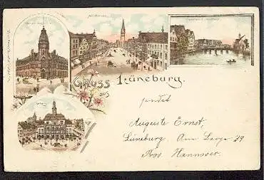 Lüneburg. Kaiserliche Post. Am Sande