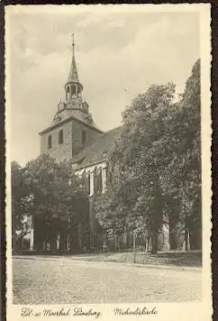 Lüneburg. Sol und Moorbad. Michaeliskirche.