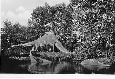 Carl Hagenbeck Tierpark. Hamburg.Diplodocus