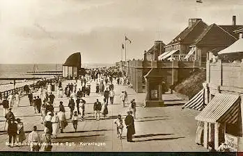 Westerland auf Sylt. Nordseebad auf Sylt. Kuranlagen.