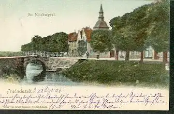 Friedrichstadt. Am Mittelburgwall..