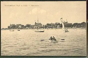 Wyk auf Föhr. Nordseebad. Panorama..