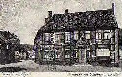Langelsheim.Harz. Harzstrasse mit Braunschweiger Hof