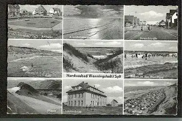 Wenningstedt auf Sylt. Nordseebad. Anlagen