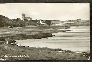 Keitum auf Sylt. Luftkurort. Kirche..