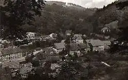 Zorge/Südharz. Blick v. Rundweg auf Oberzorge