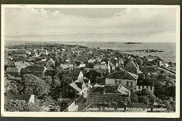 Lunden. in Holstein vom Kirchturm aus gesehen.