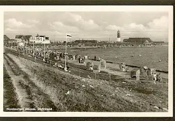 Büsum, Nordseebad. Südstrand.