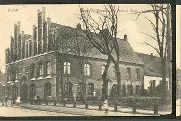 Husum. Kloster St. Jürgen und Theodor Storm´s Grab.