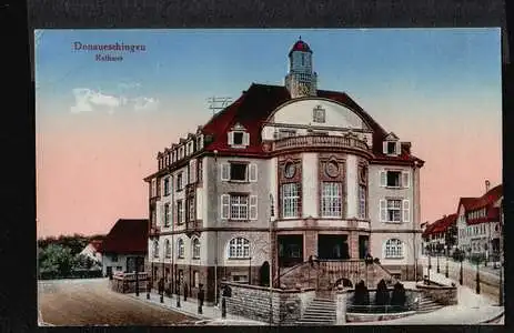 Donaueschingen. Rathaus.