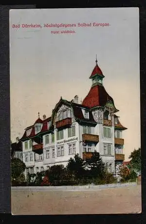 Bad Dürkheim. Hotel Waldeblick.