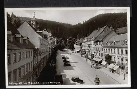 Triberg Marktplatz.