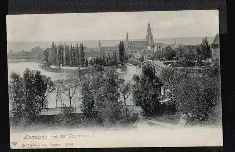 Konstanz am Bodensee. von der Seestr.