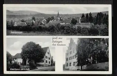 Biettingen Ant Konstanz. Gasthaus zur Linde.