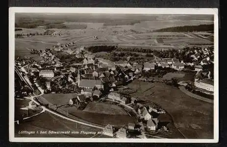 Löffingen. vom Flugzeug aus.