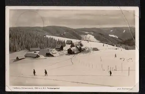 Feldberg. Schwarzwald. Feldbergerhof.