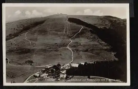 Feldberg mit Bismarckdenkmal und Feldbergturm
