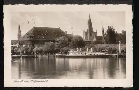 Konstanz am Bodensee. Hafenpartie.