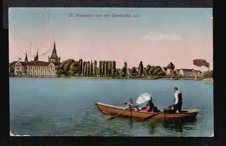 Konstanz. von der Seestrasse aus.