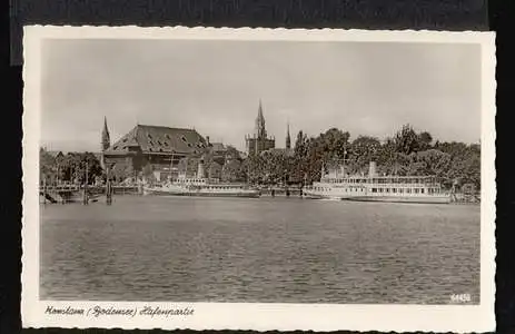 Konstanz am Bodensee. Hafenpartie.