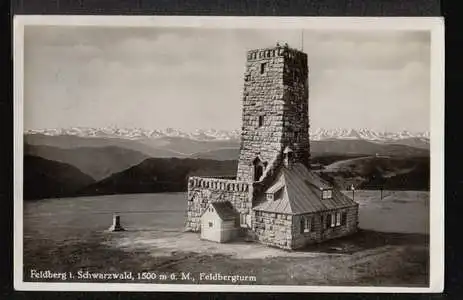 Feldberg. Feldbergturm.