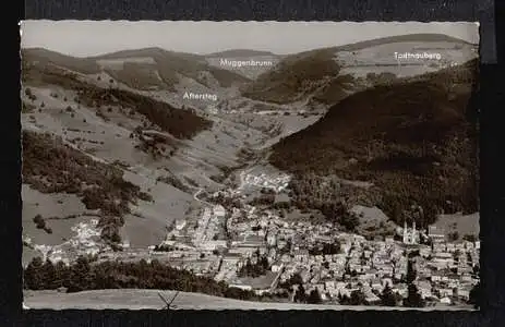 Todtnau. Luftkurort und Wintersportplatz.