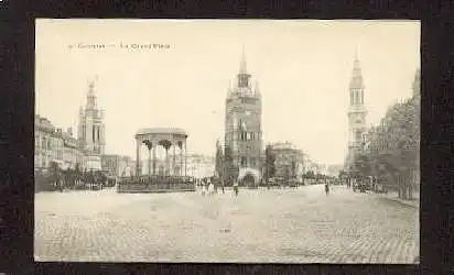 Courtrai. La Grand'Place.