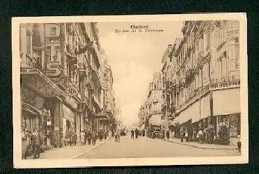 Charleroi. La rue de la Montagne.